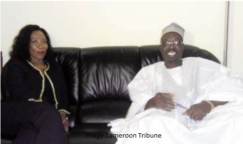 Issa Tchiroma et Zanele Makina